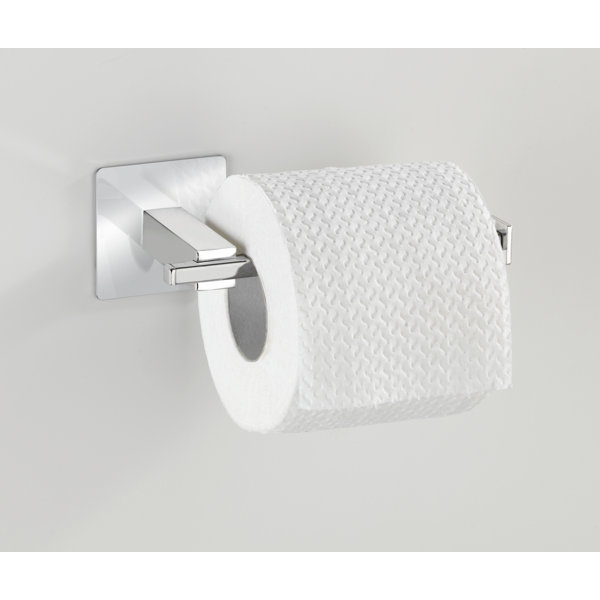 Wenko Quadro Wall Mounted Toilet Roll Holder & Reviews Wayfair.ie